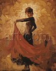 Famous Flamenco Paintings - Flamenco I